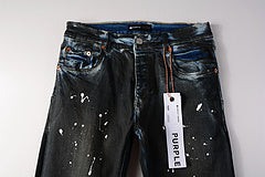 Black Wash Pur*ple Jeans