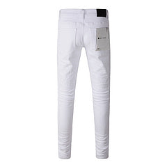 White Purple Brand Jeans