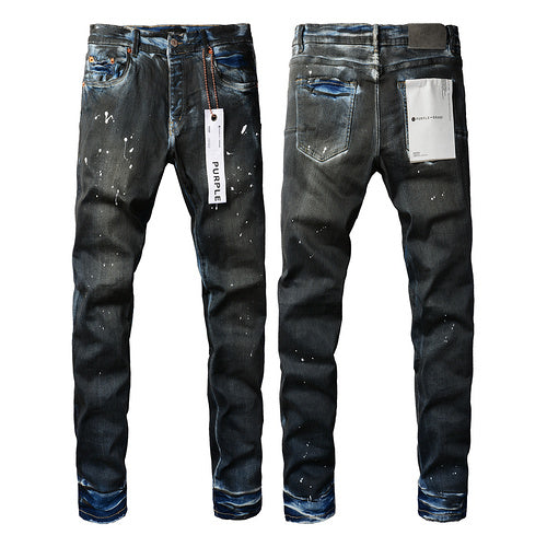 Black Wash Pur*ple Jeans