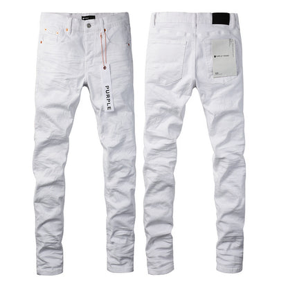 White Purple Brand Jeans