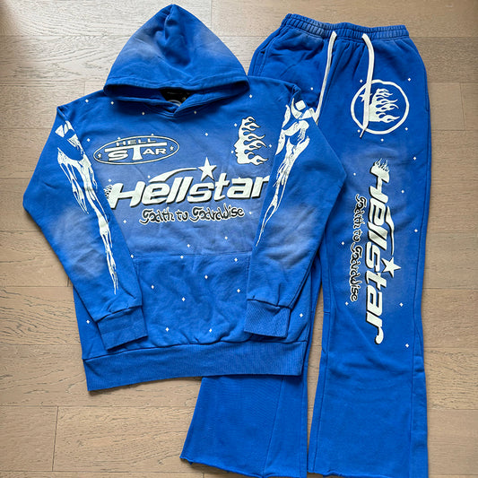 Blue He*ll Star Sweats