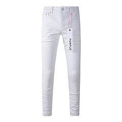 White Purple Brand Jeans