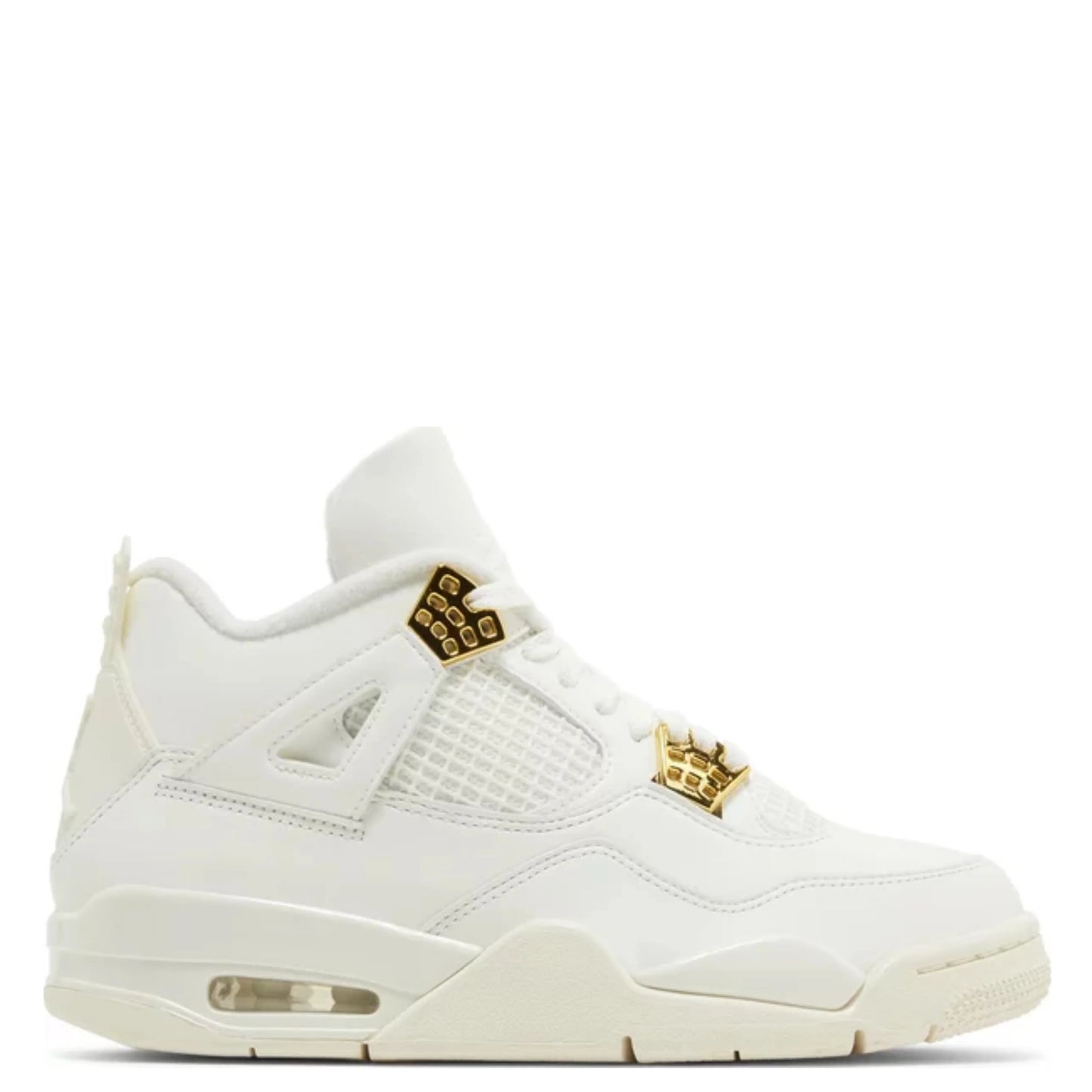 JORDAN 4 WOMEN METALLIC GOLD