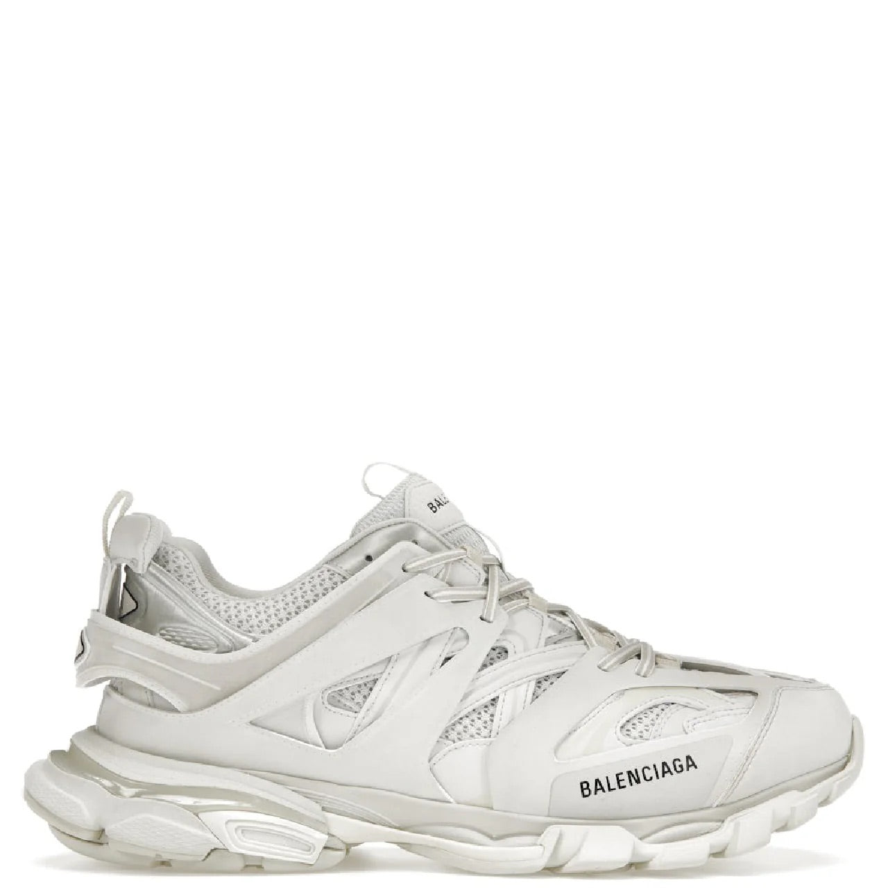 BB White Track Sneakers