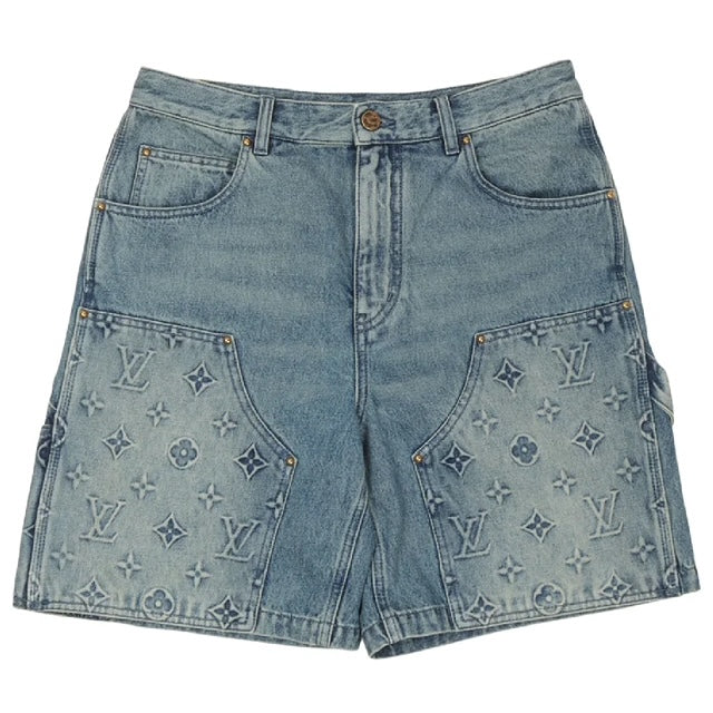 Monogram L*V Denim Shorts